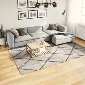 Alfombra pelo largo moderna PAMPLONA beige antracita 200x280 cm de , Alfombras - Ref: Foro24-375393, Precio: 104,88 €, Descue...