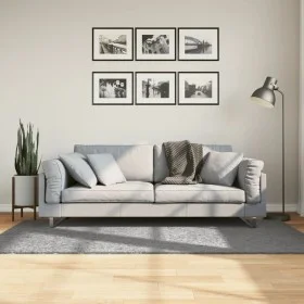Alfombra peluda de pelo largo moderna PAMPLONA gris 100x200 cm de , Alfombras - Ref: Foro24-375254, Precio: 38,99 €, Descuent...