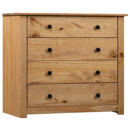 Armario auxiliar de madera de pino estilo Panamá 80x40x73 cm de vidaXL, Aparadores - Ref: Foro24-282658, Precio: 162,62 €, De...
