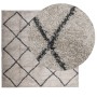 Alfombra pelo largo moderna PAMPLONA beige antracita 120x120 cm de , Alfombras - Ref: Foro24-375387, Precio: 36,92 €, Descuen...