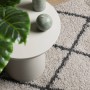 Alfombra pelo largo moderna PAMPLONA beige antracita 120x120 cm de , Alfombras - Ref: Foro24-375387, Precio: 36,92 €, Descuen...