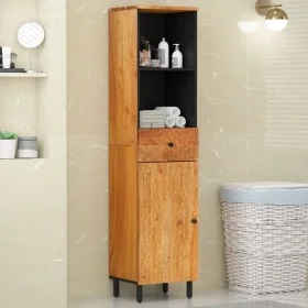 Mueble de baño madera maciza de acacia 38x33x160 cm de , Tocadores de baño - Ref: Foro24-356877, Precio: 152,39 €, Descuento: %