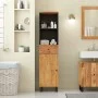 Mueble de baño madera maciza de acacia 38x33x160 cm de , Tocadores de baño - Ref: Foro24-356877, Precio: 152,39 €, Descuento: %