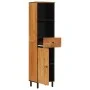 Mueble de baño madera maciza de acacia 38x33x160 cm de , Tocadores de baño - Ref: Foro24-356877, Precio: 152,39 €, Descuento: %