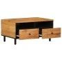 Mesa de centro madera maciza de acacia 80x54x40 cm de , Mesas de centro - Ref: Foro24-356868, Precio: 95,75 €, Descuento: %