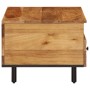 Mesa de centro madera maciza de acacia 80x54x40 cm de , Mesas de centro - Ref: Foro24-356868, Precio: 96,62 €, Descuento: %
