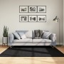 Alfombra peluda de pelo largo moderna PAMPLONA negra 160x160 cm de , Alfombras - Ref: Foro24-375280, Precio: 52,39 €, Descuen...