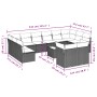Set sofás de jardín con cojines 13 pzas ratán sintético beige de , Conjuntos de jardín - Ref: Foro24-3250278, Precio: 873,27 ...