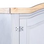 Armario madera de pino Mexicano estilo Corona gris 2 Puertas de vidaXL, Armarios roperos - Ref: Foro24-282619, Precio: 295,35...