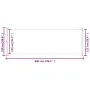 Toldo lateral retráctil para patio negro 220x600 cm de , Sombrillas - Ref: Foro24-317976, Precio: 115,56 €, Descuento: %
