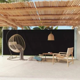 Toldo lateral retráctil de jardín negro 200x600 cm de , Sombrillas - Ref: Foro24-317970, Precio: 109,17 €, Descuento: %
