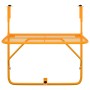 Mesa de balcón acero amarillo 60x40 cm de , Mesas de jardín - Ref: Foro24-340920, Precio: 53,35 €, Descuento: %