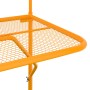 Mesa de balcón acero amarillo 60x40 cm de , Mesas de jardín - Ref: Foro24-340920, Precio: 53,35 €, Descuento: %