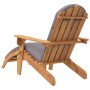 Silla de jardín Adirondack con reposapiés madera maciza acacia de , Sillas de jardín - Ref: Foro24-360034, Precio: 207,96 €, ...