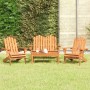 Juego de muebles de jardín Adirondack 4 piezas madera acacia de , Conjuntos de jardín - Ref: Foro24-3152130, Precio: 421,58 €...