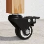 Ruedas giratorias de hierro negras 4 unidades 35 mm de , Ruedas - Ref: Foro24-365494, Precio: 18,50 €, Descuento: %