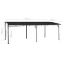 Toldo parasol de jardín gris antracita 6x3x2,55 m de , Carpas y cenadores - Ref: Foro24-47980, Precio: 348,12 €, Descuento: %