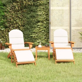 Juego de muebles de jardín Adirondack 3 piezas madera acacia de , Conjuntos de jardín - Ref: Foro24-3152125, Precio: 478,13 €...