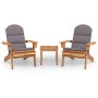 Juego de muebles de jardín Adirondack 3 piezas madera acacia de , Conjuntos de jardín - Ref: Foro24-3152124, Precio: 382,41 €...