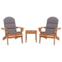 Juego de muebles de jardín Adirondack 3 piezas madera acacia de , Conjuntos de jardín - Ref: Foro24-3152124, Precio: 382,41 €...