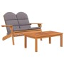 Juego de muebles de jardín Adirondack 4 piezas madera acacia de , Conjuntos de jardín - Ref: Foro24-3152132, Precio: 618,21 €...