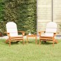 Juego de muebles de jardín Adirondack 3 piezas madera acacia de , Conjuntos de jardín - Ref: Foro24-3152123, Precio: 297,27 €...
