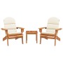 Juego de muebles de jardín Adirondack 3 piezas madera acacia de , Conjuntos de jardín - Ref: Foro24-3152123, Precio: 297,27 €...