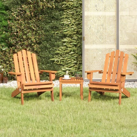 Juego de muebles de jardín Adirondack 3 piezas madera acacia de , Conjuntos de jardín - Ref: Foro24-3152121, Precio: 291,16 €...