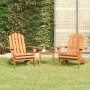 Juego de muebles de jardín Adirondack 3 piezas madera acacia de , Conjuntos de jardín - Ref: Foro24-3152121, Precio: 291,16 €...