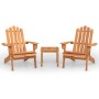 Juego de muebles de jardín Adirondack 3 piezas madera acacia de , Conjuntos de jardín - Ref: Foro24-3152121, Precio: 291,16 €...