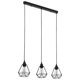 Ceiling lamp with black rhombus design 3 E27 bulbs by vidaXL, Lamps - Ref: Foro24-281633, Price: 55,62 €, Discount: %