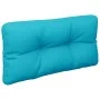 Cojines para palés 2 piezas tela turquesa de , Cojines para sillas y sofás - Ref: Foro24-360710, Precio: 58,04 €, Descuento: %