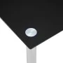 Mesa de comedor de vidrio templado negro 120x60x75 cm de vidaXL, Mesas de cocina y de comedor - Ref: Foro24-281852, Precio: 1...