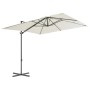 Sombrilla de jardín con base portátil arena de vidaXL, Sombrillas - Ref: Foro24-276335, Precio: 180,51 €, Descuento: %