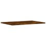 Estantes pared 4 uds madera ingeniería roble humo 60x40x1,5 cm de , Estanterías - Ref: Foro24-838243, Precio: 38,93 €, Descue...