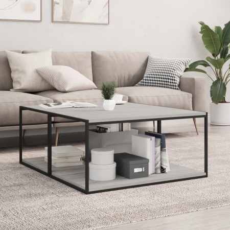 Estantes pared 4 uds madera ingeniería gris Sonoma 80x50x1,5 cm de , Estanterías - Ref: Foro24-838281, Precio: 56,97 €, Descu...