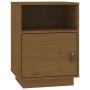 Mesitas de noche 2 uds madera de pino marrón miel 40x34x55 cm de vidaXL, Mesitas de noche - Ref: Foro24-818322, Precio: 97,95...