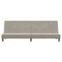Sofá cama de 2 plazas terciopelo gris claro by , Sofas - Ref: Foro24-375732, Price: 231,84 €, Discount: %