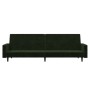 Sofá cama de 2 plazas terciopelo verde oscuro de , Sofás - Ref: Foro24-375739, Precio: 269,01 €, Descuento: %