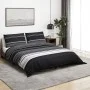 Juego de funda nórdica algodón negro y blanco 260x240 cm de , Fundas de nórdico - Ref: Foro24-136498, Precio: 43,78 €, Descue...