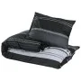 Juego de funda nórdica algodón negro y blanco 200x200 cm de , Fundas de nórdico - Ref: Foro24-136493, Precio: 27,72 €, Descue...