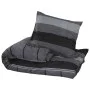 Juego de funda nórdica algodón gris oscuro 135x200 cm de , Fundas de nórdico - Ref: Foro24-136424, Precio: 25,92 €, Descuento: %