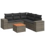 Set de muebles de jardín 6 pzas y cojines ratán sintético gris de , Conjuntos de jardín - Ref: Foro24-3225444, Precio: 375,57...
