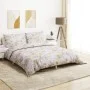 Juego de funda nórdica algodón blanco y marrón 200x200 cm de , Fundas de nórdico - Ref: Foro24-136411, Precio: 24,72 €, Descu...