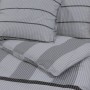 Juego de funda nórdica algodón gris 225x220 cm de , Fundas de nórdico - Ref: Foro24-136445, Precio: 26,18 €, Descuento: %