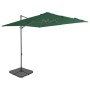 Sombrilla de jardín con base portátil verde de vidaXL, Sombrillas - Ref: Foro24-276336, Precio: 174,57 €, Descuento: %