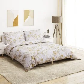 Weißes Bettbezug-Set aus Baumwolle 220x240 cm von , Bettbezüge - Ref: Foro24-136407, Preis: 29,80 €, Rabatt: %