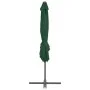 Sombrilla de jardín con base portátil verde de vidaXL, Sombrillas - Ref: Foro24-276336, Precio: 164,45 €, Descuento: %