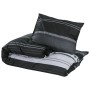Juego de funda nórdica algodón negro y blanco 155x220 cm de , Fundas de nórdico - Ref: Foro24-136500, Precio: 29,09 €, Descue...
