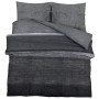 Juego de funda nórdica algodón gris oscuro 200x220 cm de , Fundas de nórdico - Ref: Foro24-136487, Precio: 28,50 €, Descuento: %